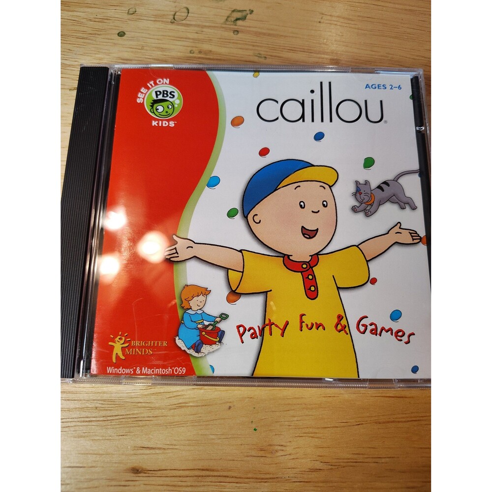 Caillou Magical Adventure P C  Windows PBS